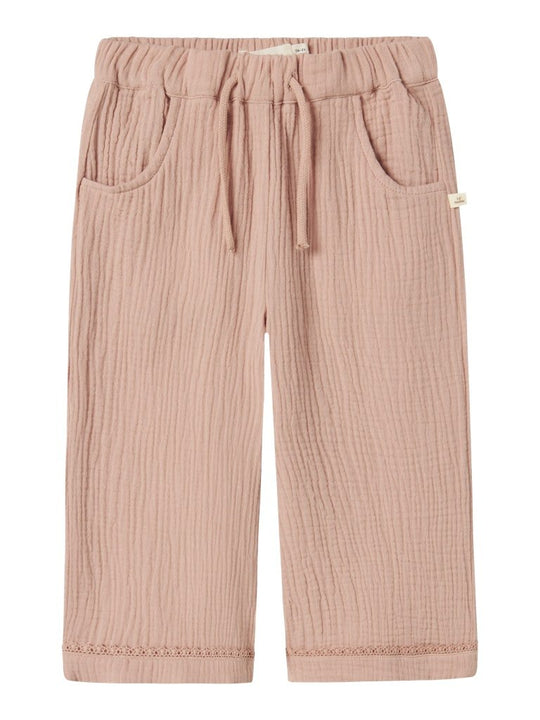 Lil' Atelier Mini LULU PANT - Misty Rose | Torgunns Barneklær AS