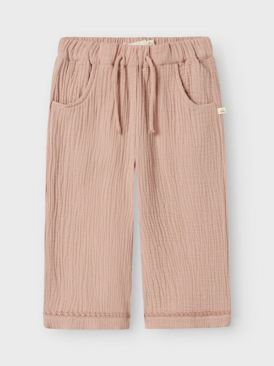 Lil' Atelier Mini LULU PANT - Misty Rose | Torgunns Barneklær AS
