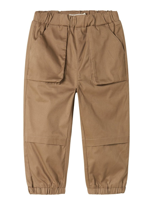 Lil' Atelier Mini NAGE REG PANT - Sepia Tint | Torgunns Barneklær AS