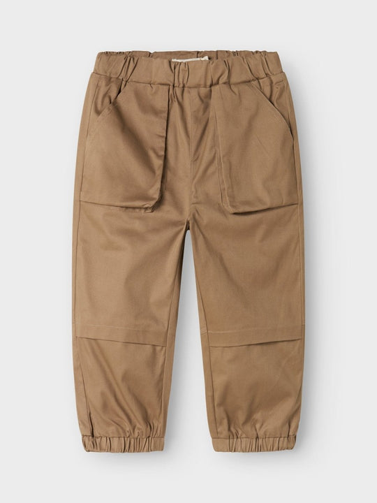 Lil' Atelier Mini NAGE REG PANT - Sepia Tint | Torgunns Barneklær AS