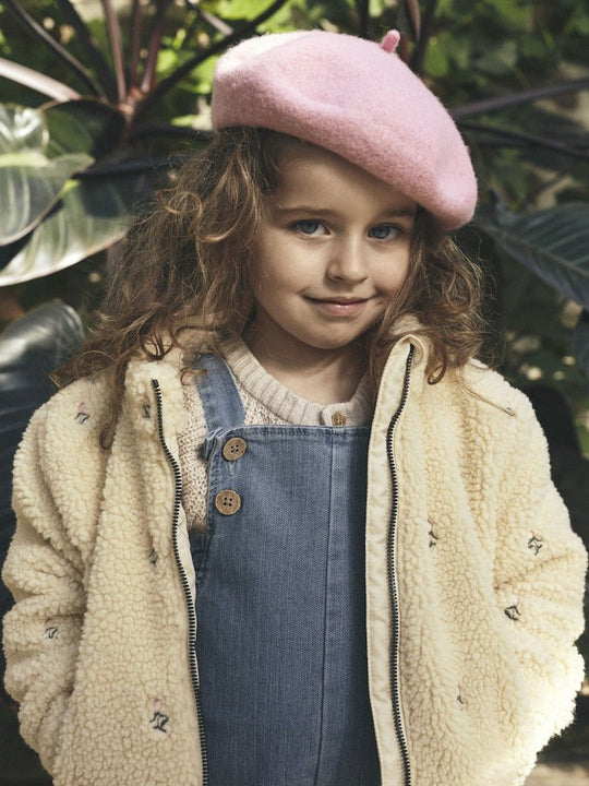 Lil' Atelier Mini NALO LOOSE JACKET - Bleached Sand | Torgunns Barneklær AS