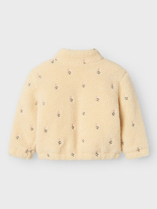 Lil' Atelier Mini NALO LOOSE JACKET - Bleached Sand | Torgunns Barneklær AS