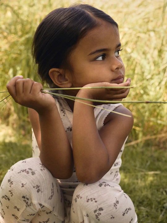 Lil' Atelier Mini NOEL NIA WOOL SLIM LEGGING - Morganite | BERRY | Torgunns Barneklær AS