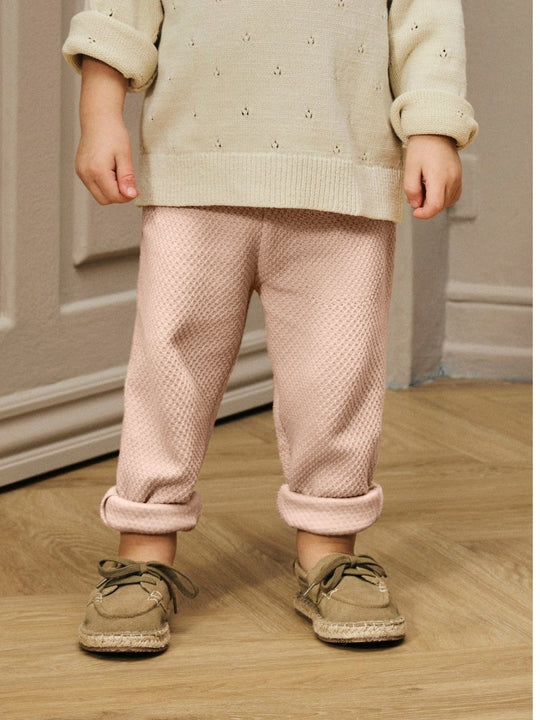 Lil' Atelier Mini NOELLA SWEAT PANT - Cameo Rose | Torgunns Barneklær AS
