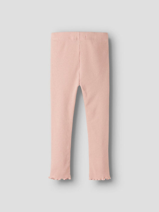 Lil' Atelier Mini NORA SLIM LEGGING - Cameo Rose | Torgunns Barneklær AS