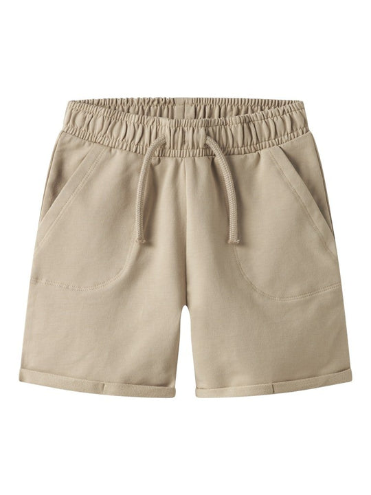 Lil' Atelier Mini OMADS SWEAT SHORTS - Irish Cream | Torgunns Barneklær AS