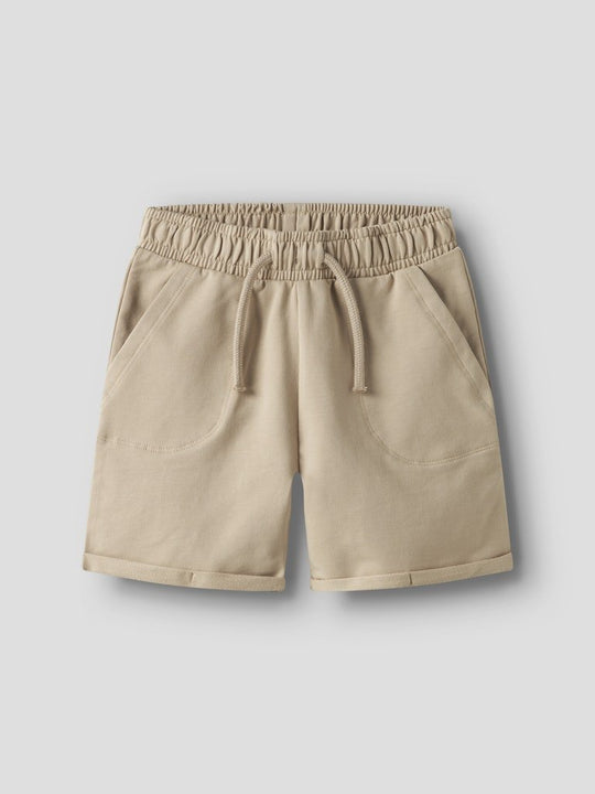 Lil' Atelier Mini OMADS SWEAT SHORTS - Irish Cream | Torgunns Barneklær AS
