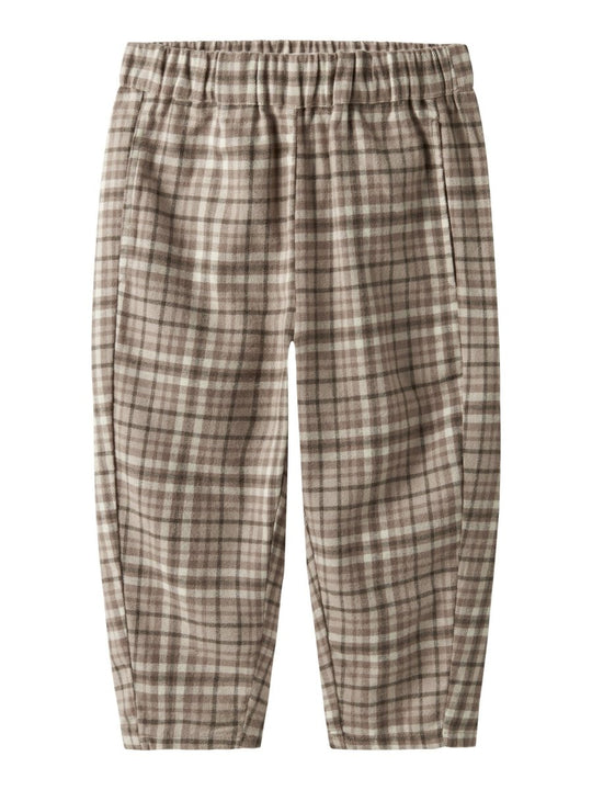Lil' Atelier Mini REBEL BAGGY PANT - Sepia Tint | Torgunns Barneklær AS