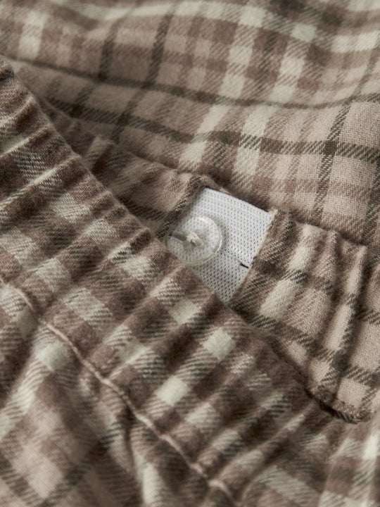 Lil' Atelier Mini REBEL BAGGY PANT - Sepia Tint | Torgunns Barneklær AS