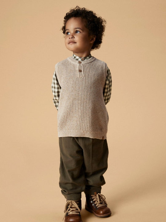 Lil' Atelier Mini ROMEO REG PANT - Sea Turtle | Torgunns Barneklær AS