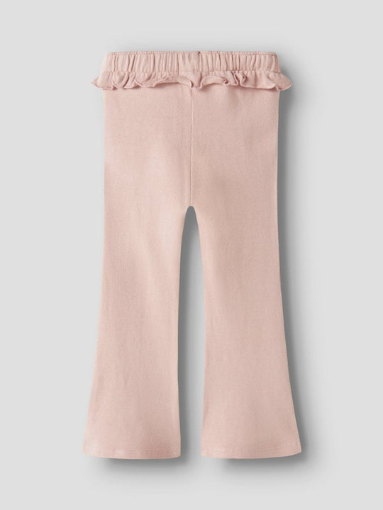 Lil' Atelier Mini THORA HUN REG BOOTCUT PANT - Cameo Rose | Torgunns Barneklær AS