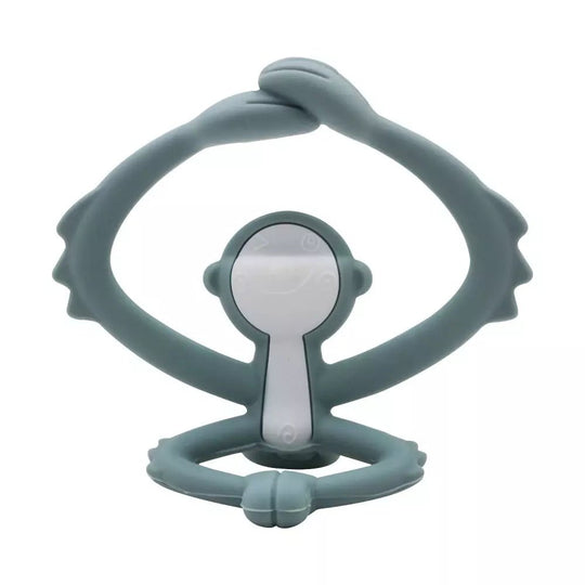 mombella | Hugging Monkey Biteleke - Dempet Grønn | Torgunns Barneklær AS