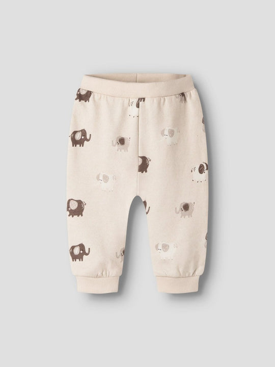 name it baby OHAPI SWEAT PANT - Peyote Melange | Torgunns Barneklær AS