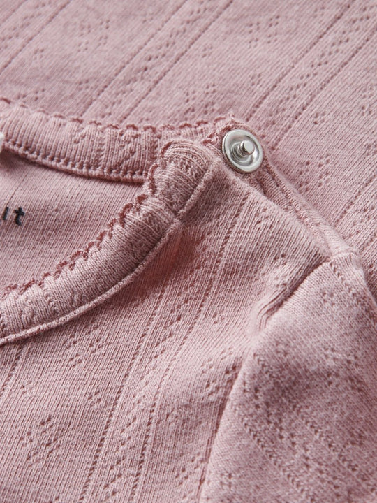 name it baby OKLAHOMA LS BODY - Burnished Lilac | Torgunns Barneklær AS