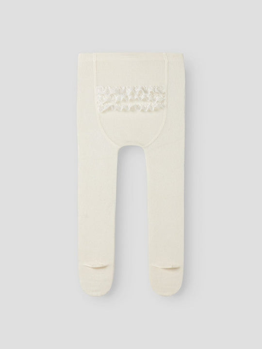 name it baby OPAGNA PANTYHOSE - Cloud Dancer | Torgunns Barneklær AS