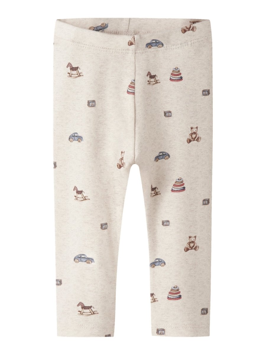 name it baby RITOY LEGGING - Peyote Melange | Torgunns Barneklær AS