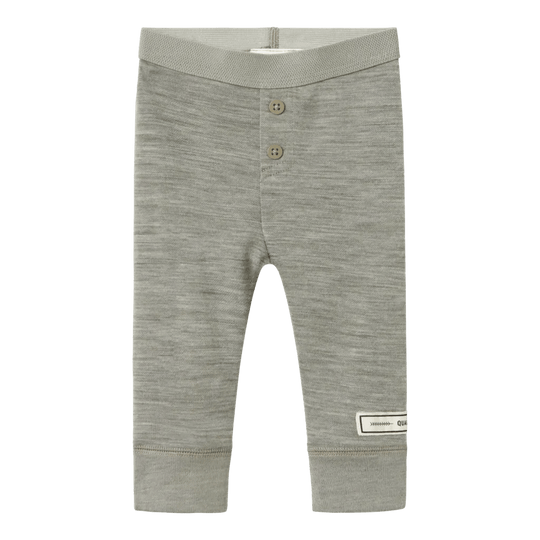 name it baby ULL/BAMBUS | WYLA LONGJOHN - Dried Sage | Torgunns Barneklær AS