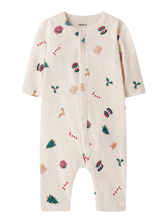 name it baby VISMAS JULEPYSJ - Whitecap Gray | Torgunns Barneklær AS