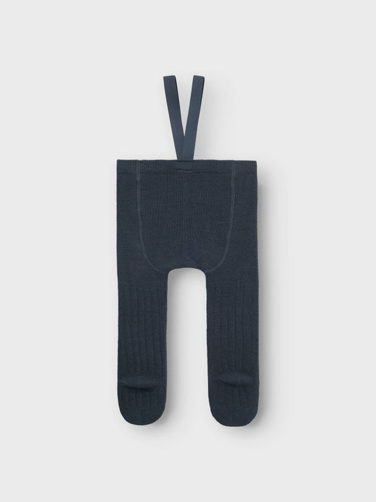 name it baby WAKMA WO/BL RIB PANTYHOSE W/SUS - Ombre Blue | Torgunns Barneklær AS