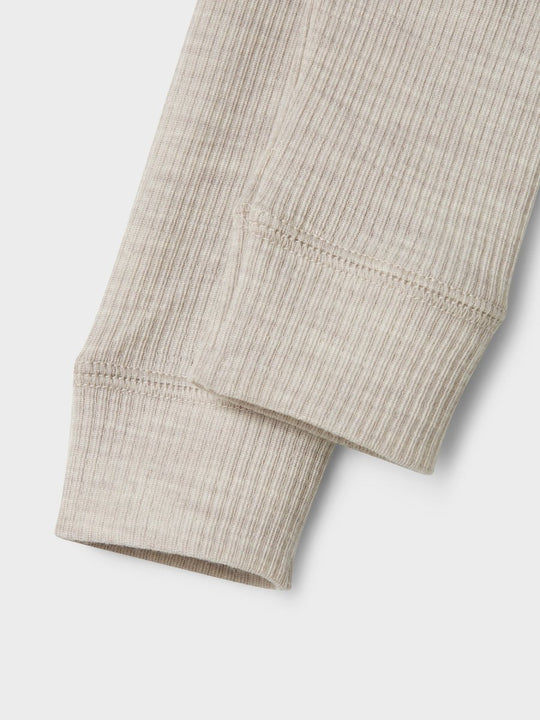 name it baby WAX WOOL RIB LEGGING NOOS - Nacreous Cloud | Torgunns Barneklær AS