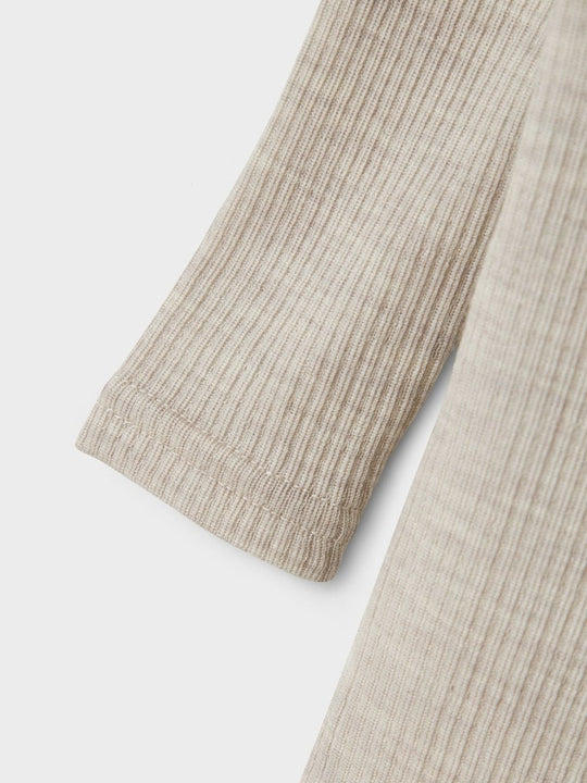 name it baby WAX WOOL RIB LS BODY NOOS - Nacreous Cloud | Torgunns Barneklær AS