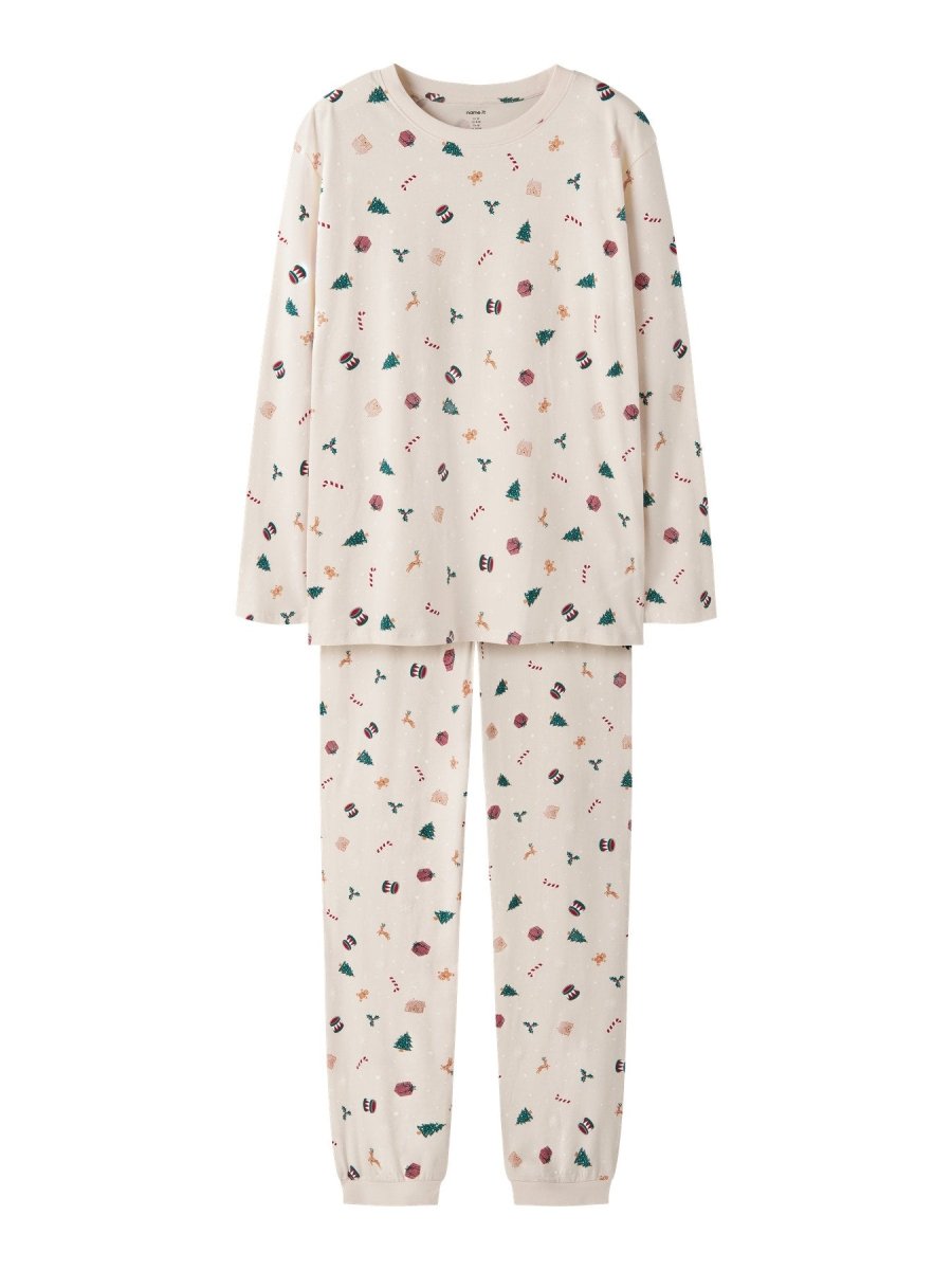 name it family VISMAS JULEPYSJ - Whitecap Gray | Torgunns Barneklær AS