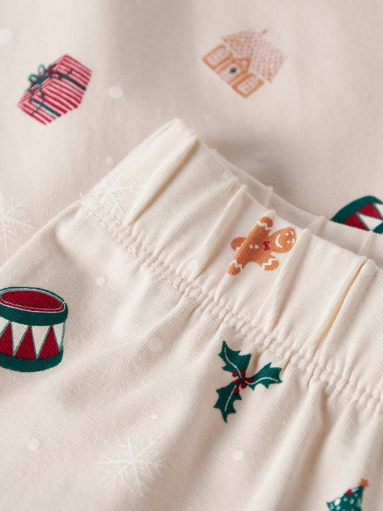 name it kids VISMAS JULEPYSJ - Whitecap Gray | Torgunns Barneklær AS