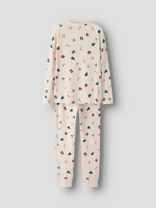 name it kids VISMAS JULEPYSJ - Whitecap Gray | Torgunns Barneklær AS