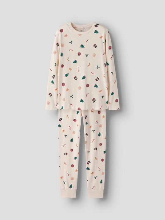 name it kids VISMAS JULEPYSJ - Whitecap Gray | Torgunns Barneklær AS