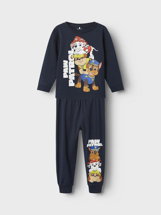 name it mini ASPEK PAWPATROL LS NIGHTSET NOOS - Dark Sapphire | Torgunns Barneklær AS