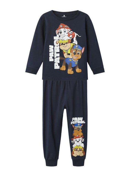 name it mini ASPEK PAWPATROL LS NIGHTSET NOOS - Dark Sapphire | Torgunns Barneklær AS
