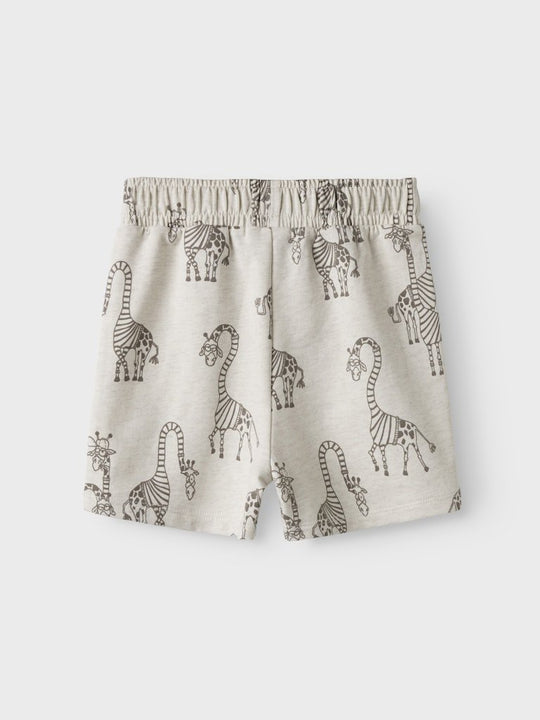 name it mini FREDDIE SWEAT SHORTS - Peyote Melange | Torgunns Barneklær AS