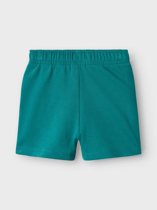name it mini JANKO NREG SWEAT SHORTS - Deep Jungle | Torgunns Barneklær AS