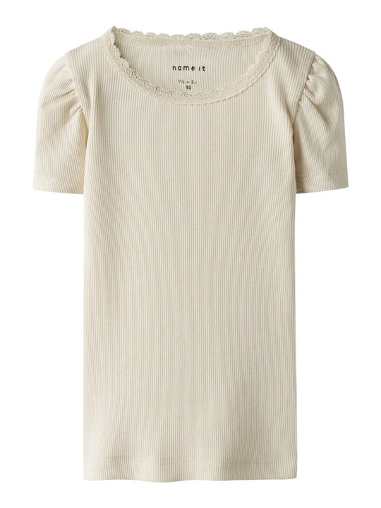 name it mini KAB SS TOP NOOS - Summer Sand | Torgunns Barneklær AS