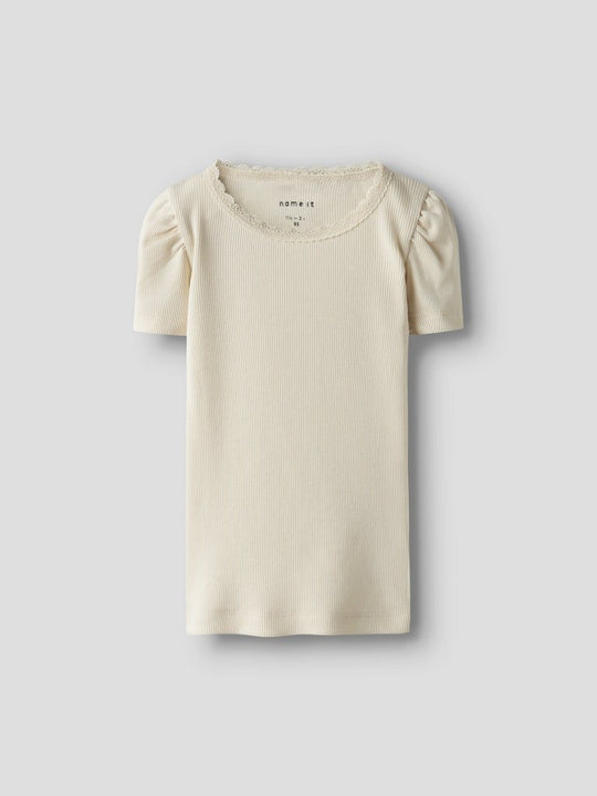 name it mini KAB SS TOP NOOS - Summer Sand | Torgunns Barneklær AS