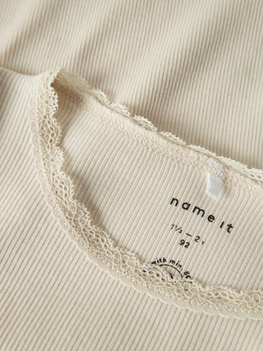 name it mini KAB SS TOP NOOS - Summer Sand | Torgunns Barneklær AS