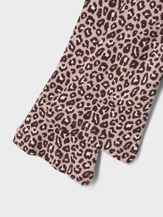 name it mini LEOANA FLARED LEGGING - Burnished Lilac | Torgunns Barneklær AS