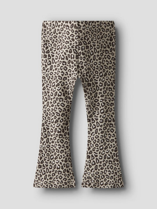 name it mini LEOANA FLARED LEGGING - Peyote | Torgunns Barneklær AS