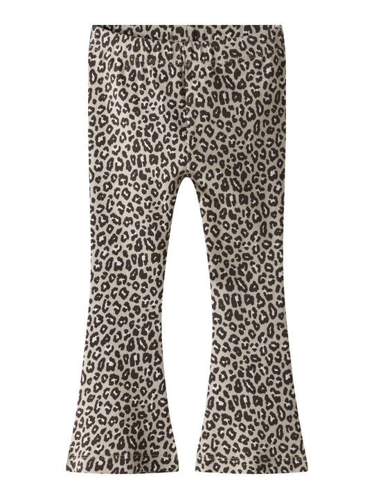 name it mini LEOANA FLARED LEGGING - Peyote | Torgunns Barneklær AS