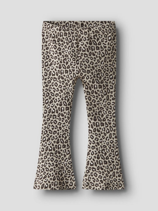 name it mini LEOANA FLARED LEGGING - Peyote | Torgunns Barneklær AS