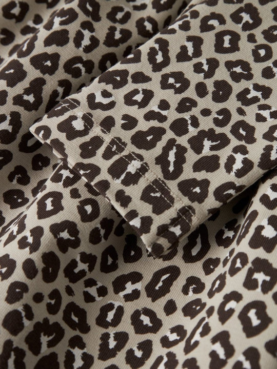 name it mini LEOANA M LS DRESS - Peyote | Torgunns Barneklær AS