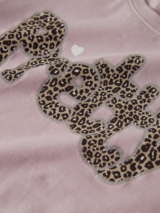 name it mini LEOANJA SS NREG TOP - Burnished Lilac | Torgunns Barneklær AS