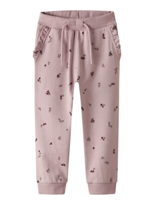 name it mini LOWER SWEAT PANT - Burnished Lilac | Torgunns Barneklær AS