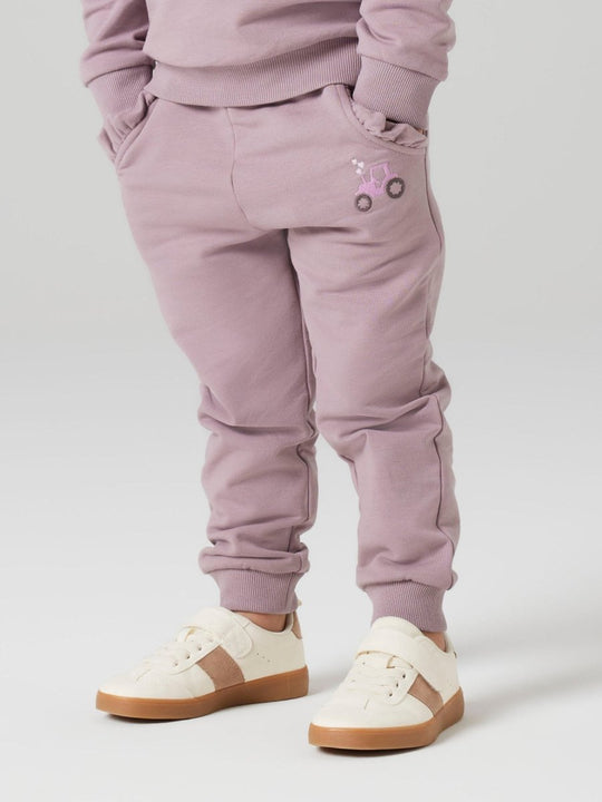 name it mini NIANA TRACTOR SWEAT PANT - Toadstool | Torgunns Barneklær AS