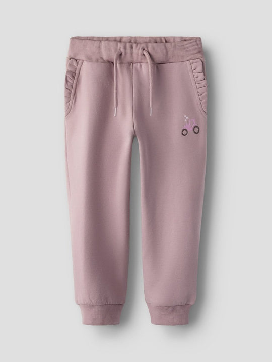 name it mini NIANA TRACTOR SWEAT PANT - Toadstool | Torgunns Barneklær AS