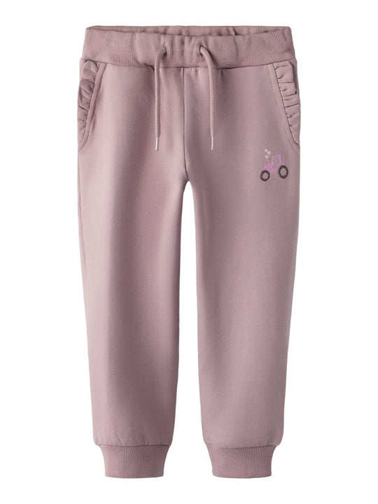 name it mini NIANA TRACTOR SWEAT PANT - Toadstool | Torgunns Barneklær AS