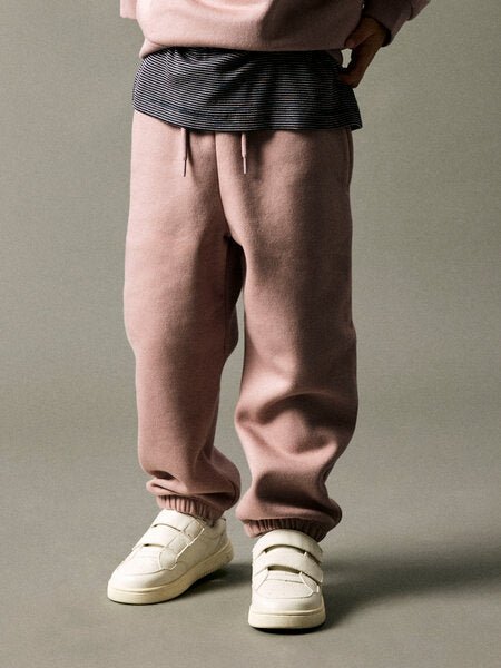 name it mini OANNE LS NREG SWEAT SET - Deauville Mauve | Torgunns Barneklær AS