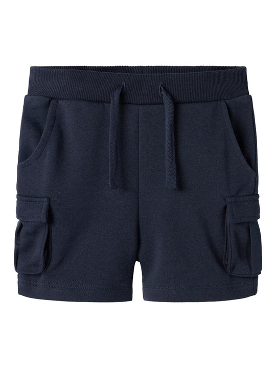 name it mini OLI SWEAT SHORTS NOOS - Dark Sapphire | Torgunns Barneklær AS