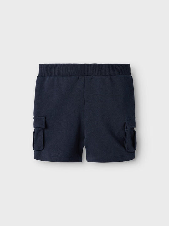 name it mini OLI SWEAT SHORTS NOOS - Dark Sapphire | Torgunns Barneklær AS