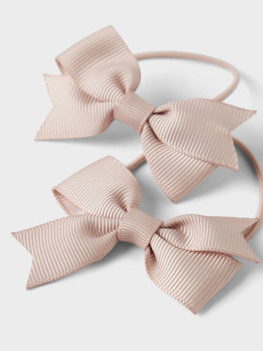 name it mini OSANDY 2PK HAIRELASTIC - Burnished Lilac | Torgunns Barneklær AS